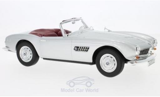 Modelauto Bmw 507 cabriolet grijs 1956 1/18 Norev