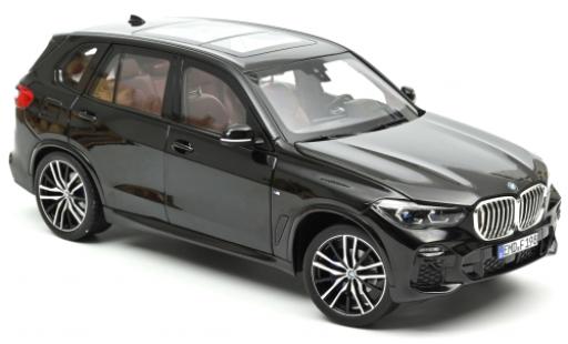 Modelauto Bmw X5 suv (G05) metallic zwart 2019 1/18 Norev