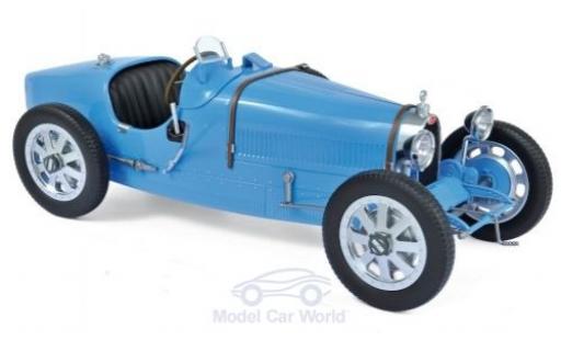 Modelauto Bugatti 35 grand prix T blauw RHD 1925 1/12 Norev