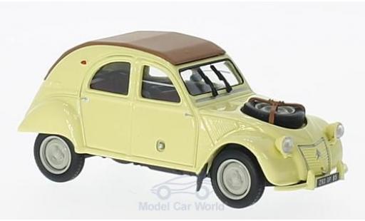 Modelauto Citroen 2CV Sahara 4x4 geel 1961 1/43 Norev