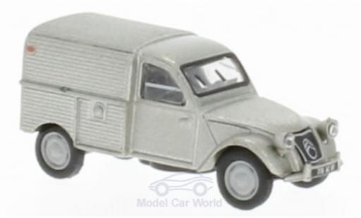 Modelauto Citroen 2CV Fourgonnette AU grijs 1951 1/87 Norev