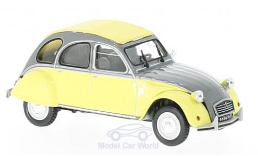 Modelauto Citroen 2CV Dolly geel/grijs 1985 1/43 Norev