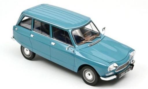 Modelauto Citroen Ami 8 Break Stationwagen blauw 1975 1/18 Norev