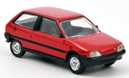 Modelauto Citroen AX Berline rood 1986 1/64 Norev
