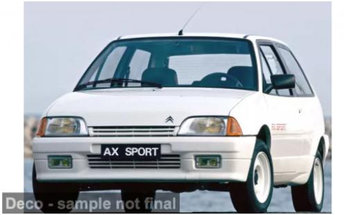 Modelauto Citroen AX Berline wit 1987 1/18 Norev