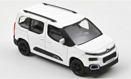 Modelauto Citroen Berlingo Fourgonnette wit 2020 1/43 Norev