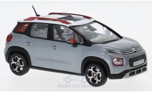 Modelauto Citroen C3 Aircross SUV Aircross metallic grijs/wit 2017 1/43 Norev