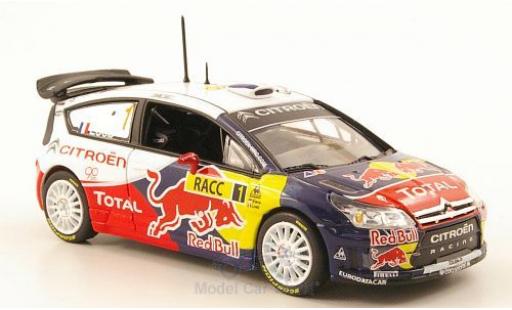 Modelauto Citroen C4 WRC No.1 Racing Red Bull -Total Rally Spanien 2009 S.Loeb/D.Elena 1/43 Norev