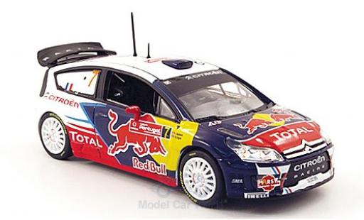 Modelauto Citroen C4 WRC No.7 Racing Red Bull Total Rally Portugal 2010 S.Ogier/J.Ingrassia 1/43 Norev