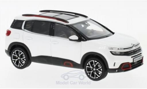 Modelauto Citroen C5 Aircross SUV Aircross metallic wit 2018 1/43 Norev