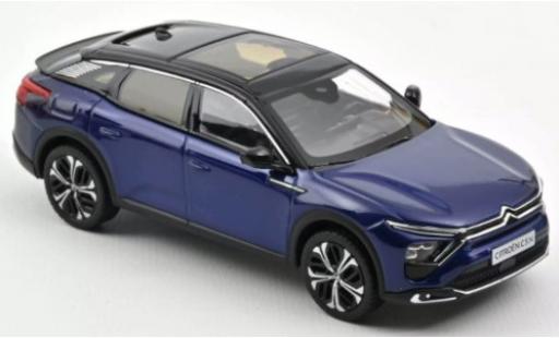Modelauto Citroen C5 C5 X metallic blauw 2021 1/43 Norev