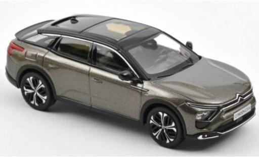Modelauto Citroen C5 C5 X metallic grijs 2021 1/43 Norev