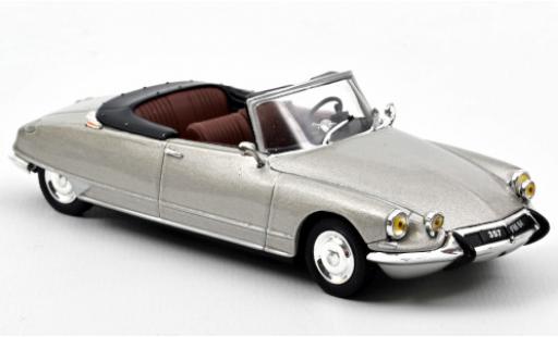 Modelauto Citroen DS Cabriolet 19 metallic grijs 1965 Softtop couch&Atilde;&copy; avec 1/43 Norev