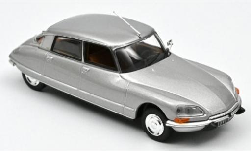 Modelauto Citroen DS 23 Pallas metallic grijs 1974 1/43 Norev