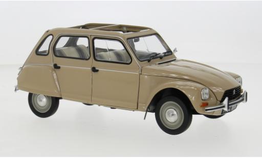 Modelauto Citroen Dyane Berline beige 1983 1/18 Norev
