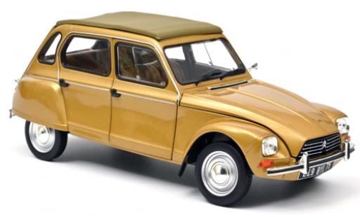 Modelauto Citroen Dyane Berline metallic beige 1978 1/18 Norev