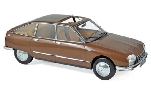 Modelauto Citroen GS Pallas bruin 1978 1/18 Norev