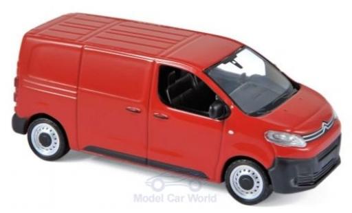 Modelauto Citroen Jumpy Fourgonnette rood 2016 1/43 Norev