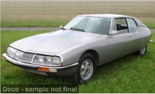 Modelauto Citroen SM Coupe grijs 1972 1/12 Norev