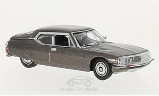 Modelauto Citroen SM Coupe metallic bruin 1970 1/87 Norev