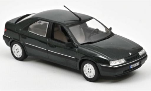 Modelauto Citroen Xantia Berline metallic groen 1993 1/43 Norev