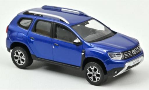 Modelauto Dacia Duster SUV metallic blauw 2020 1/43 Norev