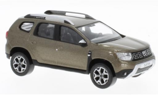 Modelauto Dacia Duster SUV metallic bruin 2018 1/43 Norev