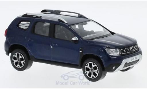 Modelauto Dacia Duster SUV metallic blauw 2018 1/43 Norev