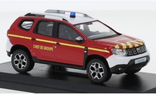 Modelauto Dacia Duster pompiers Brandweer - Chef de Groupe 2018 1/43 Norev