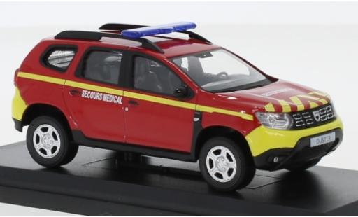 Modelauto Dacia Duster pompiers Brandweer Secours Medical (F) 2018 1/43 Norev