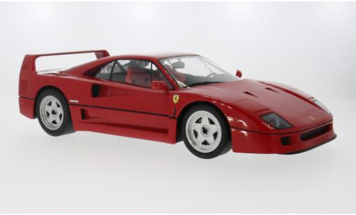 Modelauto Ferrari F40 Coupe rood 1987 1/12 Norev