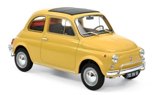 Modelauto Fiat 500 L beige 1968 1/18 Norev