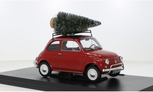 Modelauto Fiat 500 L rood Christmas Special 1968 1/18 Norev