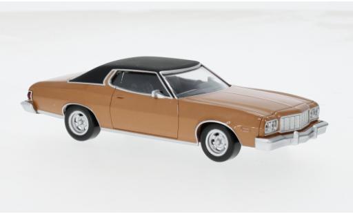 Modelauto Ford Gran Torino Gran Torino metallic bruin/zwart 1974 1/43 Norev