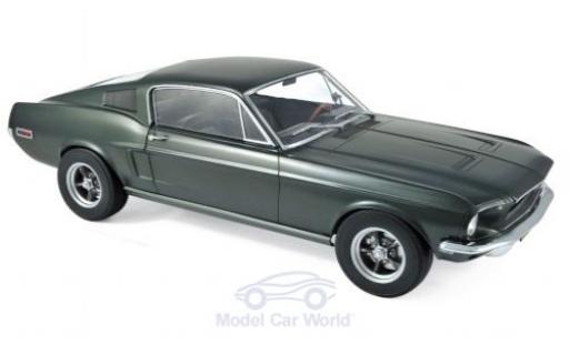 Modelauto Ford Mustang Fastback metallic groen 1968 1/12 Norev