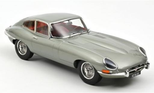 Modelauto Jaguar E-Type Coupe metallic grijs 1964 1/12 Norev