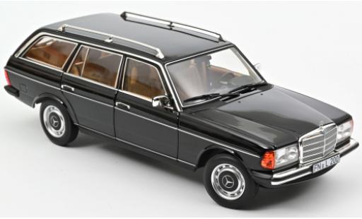 Modelauto Mercedes 200 Coupe T (S123) zwart 1982 1/18 Norev