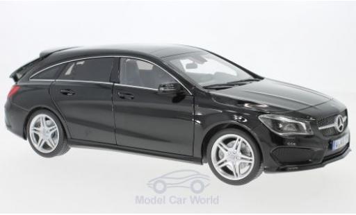 Modelauto Mercedes CLA Shooting Brake (X177) zwart 2015 1/18 Norev