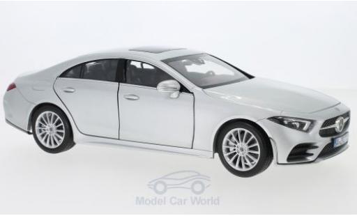 Modelauto Mercedes CLS Base -Class grijs 2018 1/18 Norev