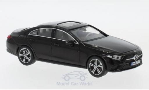Modelauto Mercedes CLS Base metallic rood 2018 1/43 Norev