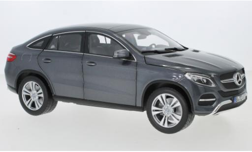 Modelauto Mercedes GLE Coupe (C292) metallic grijs 2015 1/18 Norev
