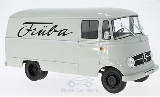 Modelauto Mercedes L319 Kastenwagen Van grijs Fr&Atilde;&frac14;ba 1957 1/18 Norev