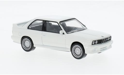 Modelauto Bmw M3 coupe (E30) wit 1986 1/43 Norev