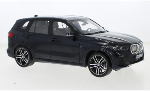 Modelauto Bmw X5 suv metallic blauw 2019 1/18 Norev