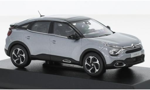 Modelauto Citroen C4 Berline metallic grijs 2020 1/43 Norev