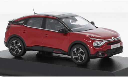 Modelauto Citroen C4 Berline metallic rood 2020 1/43 Norev