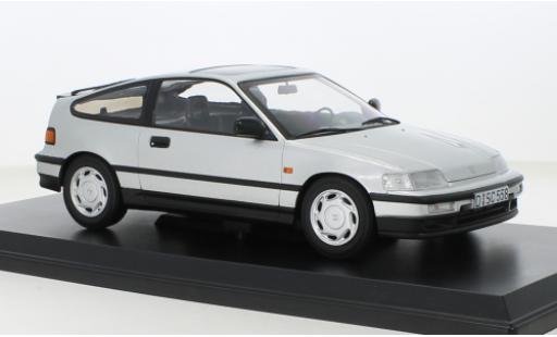 Modelauto Honda CRX MK2 grijs 1990 1/18 Norev