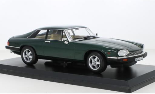 Modelauto Jaguar XJ 5.3 H.E. Coupe -S metallic groen 1982 1/18 Norev