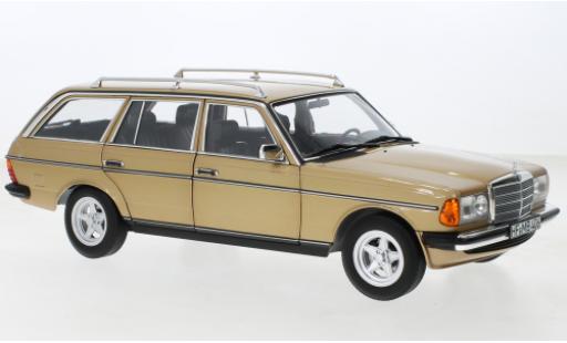 Modelauto Mercedes 200 Coupe T (S123) AMG metallic beige 1982 1/18 Norev