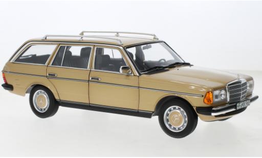 Modelauto Mercedes 200 Coupe T (S123) metallic beige 1982 1/18 Norev